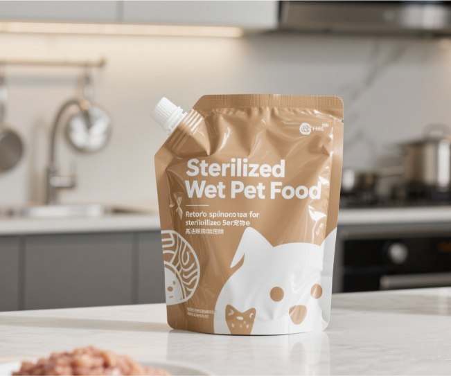 retort pet food pouch