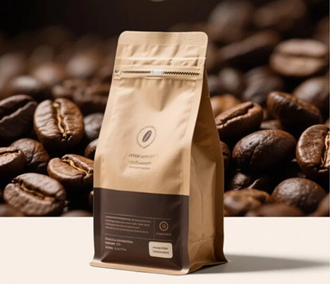 custom coffee bag