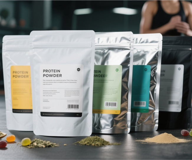 stand up pouch supplements packaging