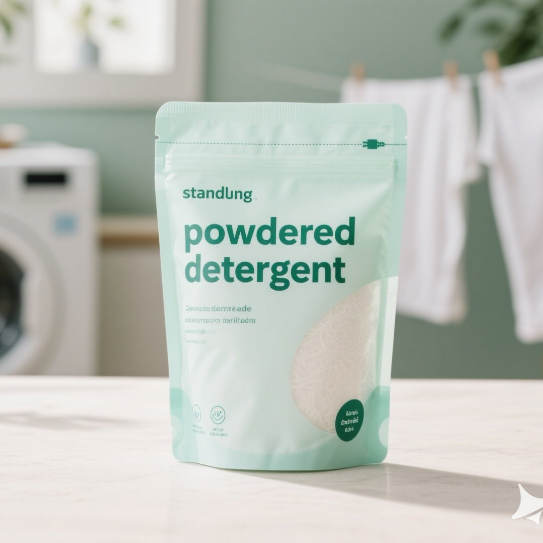 Powdered cleaners and refills packaging