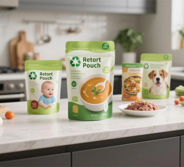 recyclable retort pouch