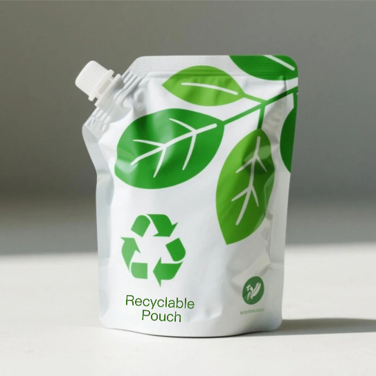recyclable liquid pouch