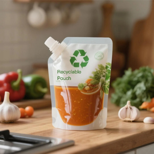 recyclable liquid pouch